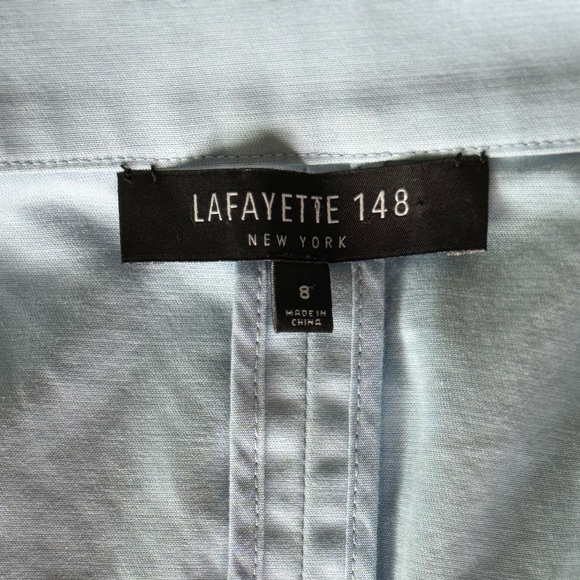 Lafayette 148 Poplin sleeveless dress - Picture 2 of 5